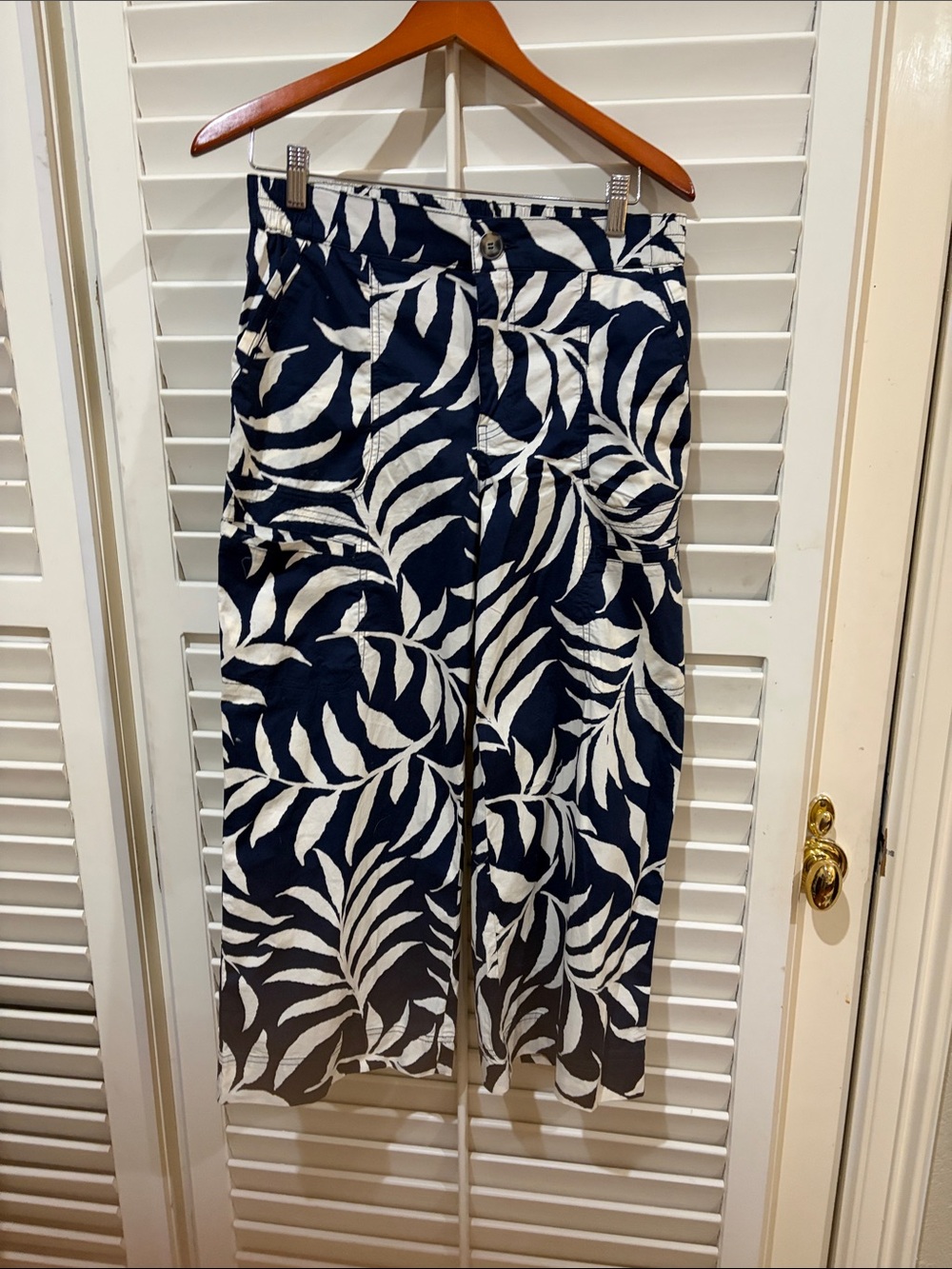 Democracy Pants. Navy & White. Size 8 NWT